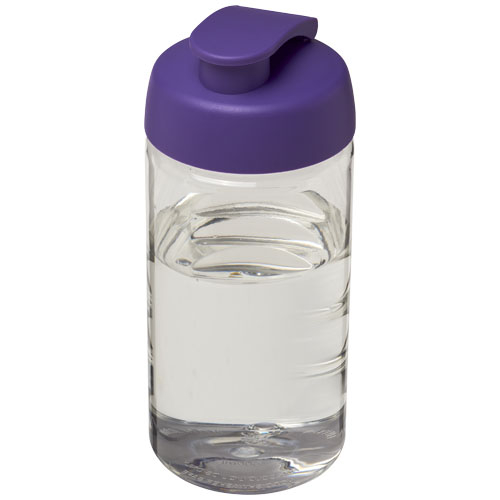 Bouteille de sport 500ml personnalisable H2O Active® Translucide et Violet
